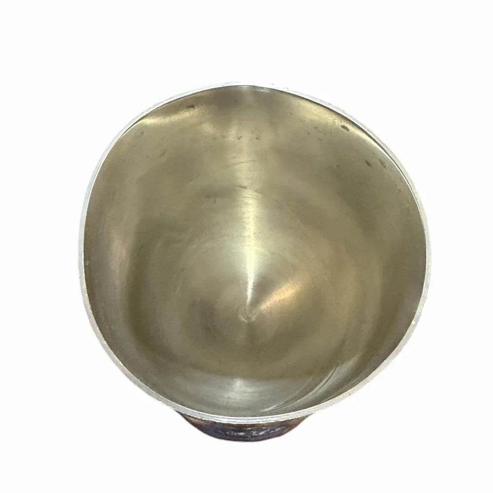 Empire Pewter Wine Water Goblets‎ Chalices Wedding Set of (2)